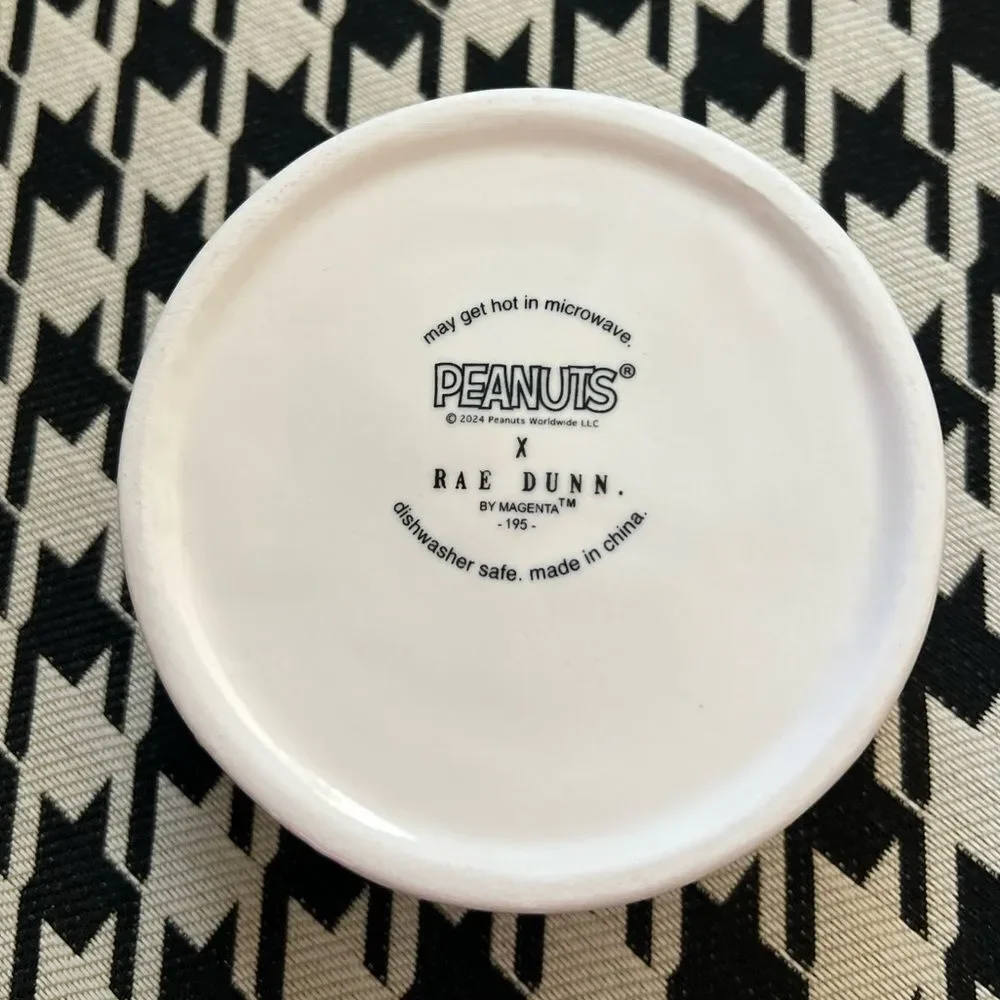 Peanuts x Rae Dunn Paw La La Pet Bowls- Set of 2